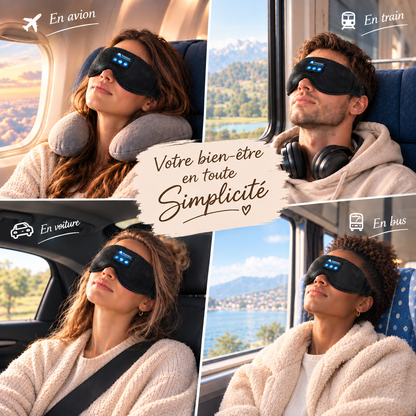 Masque de sommeil audio-Selfag