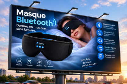 Masque de sommeil audio-Selfag